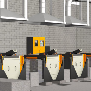 Induction Furnace for Copper Melting