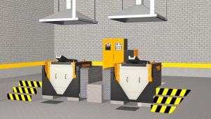 Induction Furnace for Silver Melting